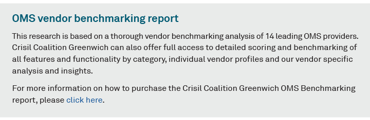 OMS vendor benchmarking report